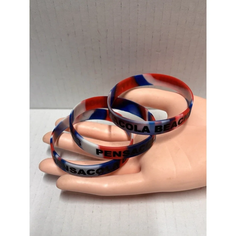3 MARRIOTT Pensacola Beach silicone bracelet wristband‎ Blue Angels summer 2025